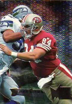 Brent Jones San Francisco 49ers 1995 Fleer Metal NFL #173